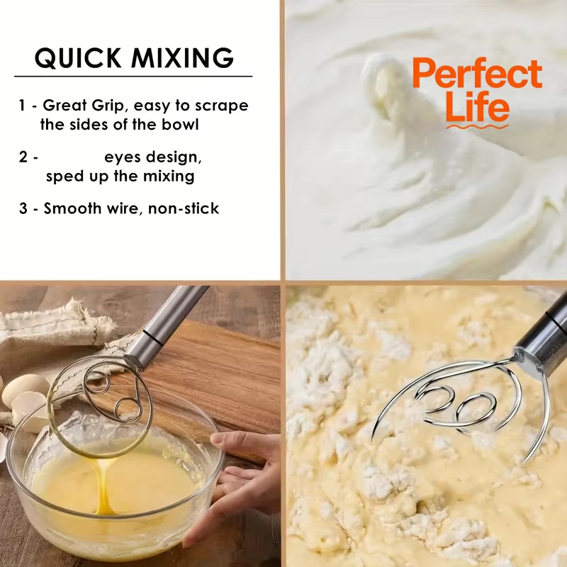 Teig Mixer Edelstahl Handheld  – Danish Pancake Pan Bewertung und Preis